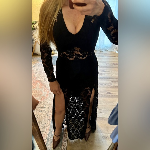 REVOLVE Nightcap black lace dress - Picture 3 of 5